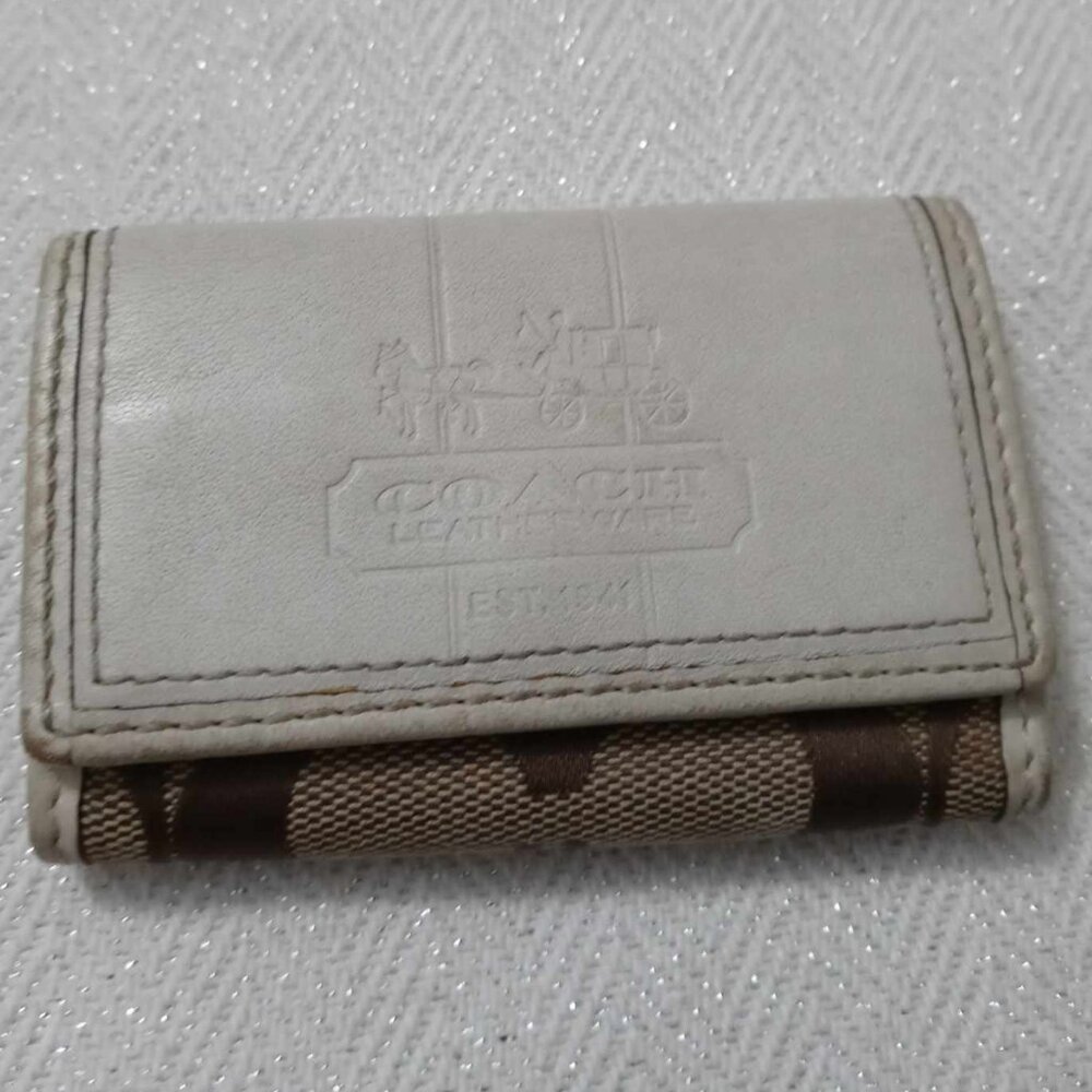 COACH MONO KEYHOLDER